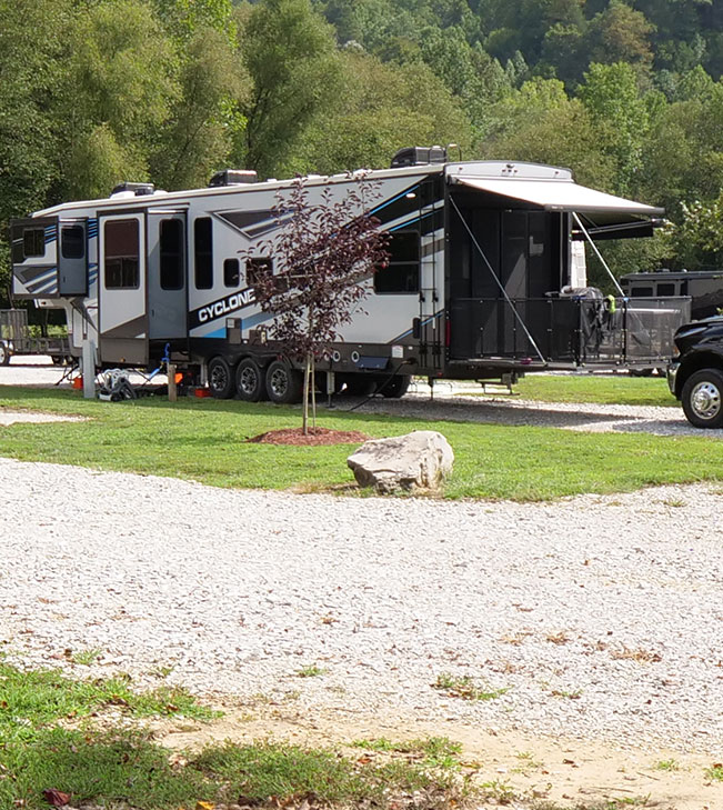 RV sites with full hookups